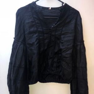 Free people peasant top blouse